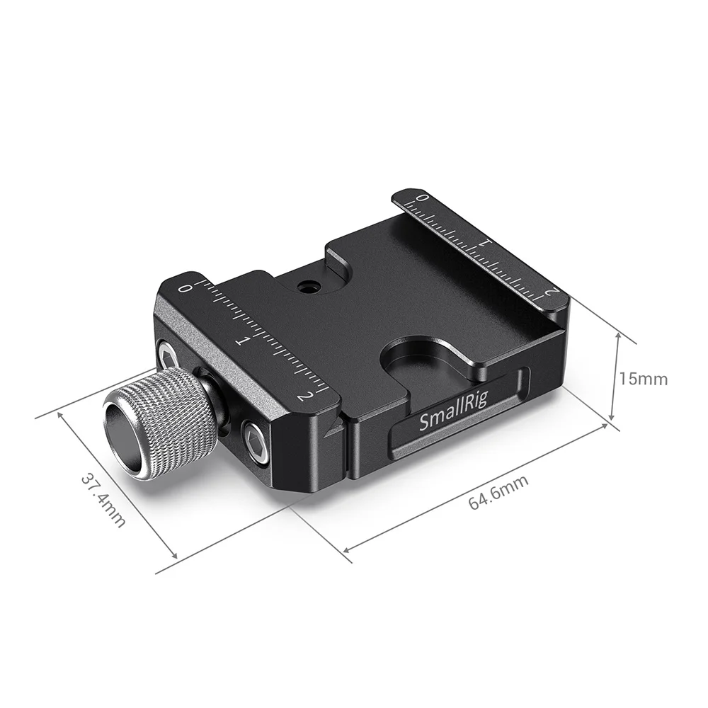 Быстросъемный зажим SmallRig типа Arca для DJI Ronin S/Ronin SC/ZHIYUN Crane Series/Weebill S Gimbals Vlog Shooting Plate