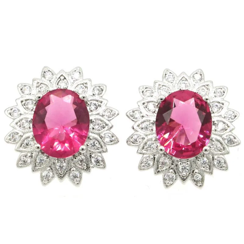 20x19 мм нежный четкий вырез создан фиолетовый танзанит Турмалин Яркий Циркон