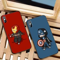 disney marvel phone cartoon case for samsung galaxy s7 s8 a10 50 60 70 80 m20 note note10 pro shockproof phone case