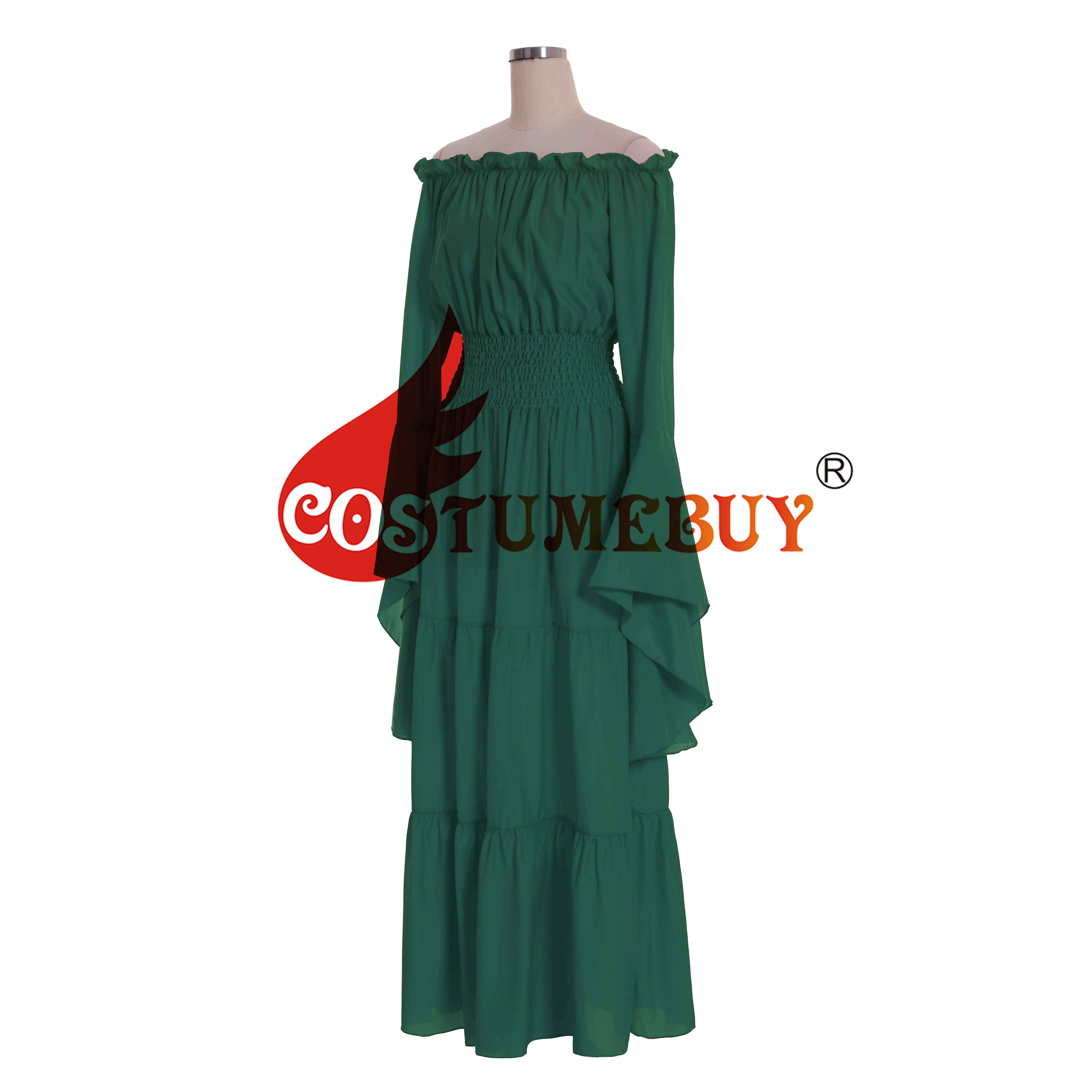 Женское платье с открытыми плечами Costumebuy вечернее в готическом стиле ренессанс