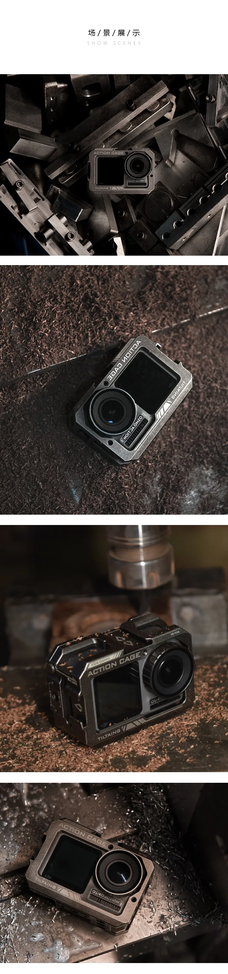Tilta клетка TA-T06 для Osmo экшн-камеры защитный чехол для DJI OSMO аксессуары для экшн-камеры Tilta ING