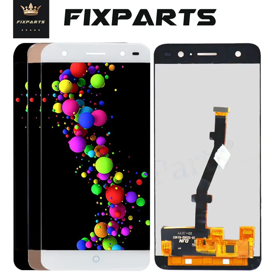 ЖК дисплей 5 0 дюйма ZTE Blade V7 Lite 100% оригинальный кодирующий преобразователь