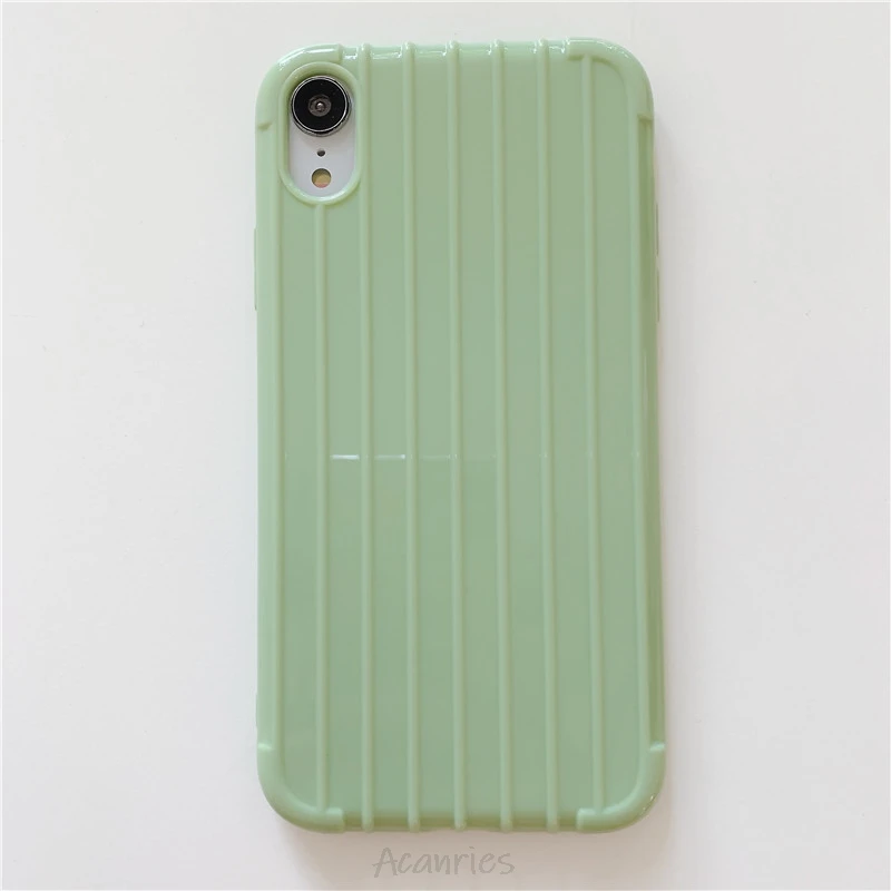 

plain suitcase phone case on for xiaomi redmi note 9 s 9s pro 9pro max 10x note9 pro candy color soft tpu back cover funda capa