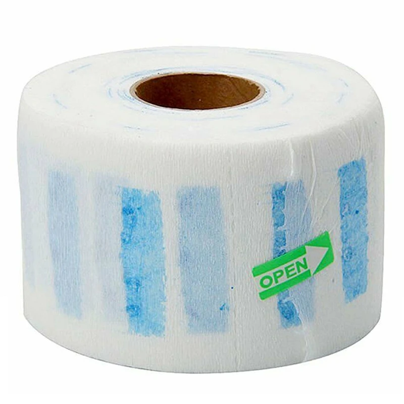 Ошейник для стрижки волос с оборками 5 рулонов бумаги гигиенический салон