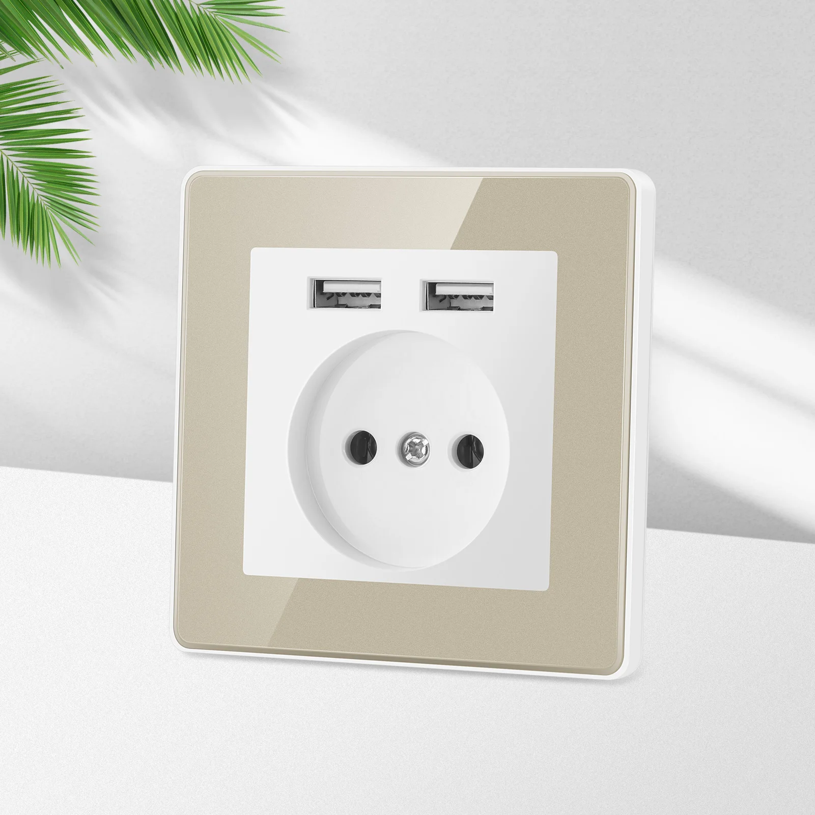 new 2021 german standard european standard usb wall socket mobile phone charging dual usb ports 5v 2a usb tdm ekf iek universa free global shipping