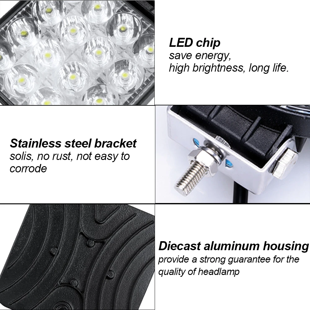 Светодиодные Автомобильные фары головсветильник фонари для грузовиков