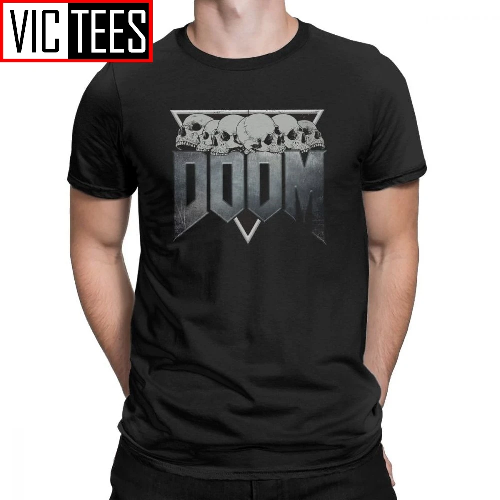 

Men's T-Shirt Doom Eternal 100 Premium Cotton Tee Shirt Game Conan Barbarian Thulsa Snake Cult T Shirt Clothing 3D Printed