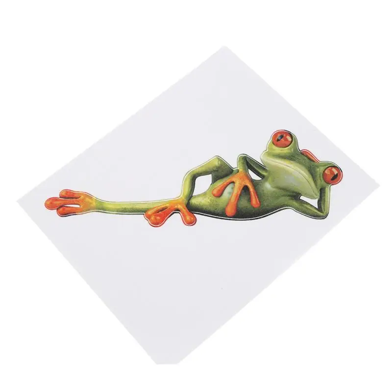 3D Автомобильная наклейка лягушка стерео смешной милый мягкий чехол для съемный