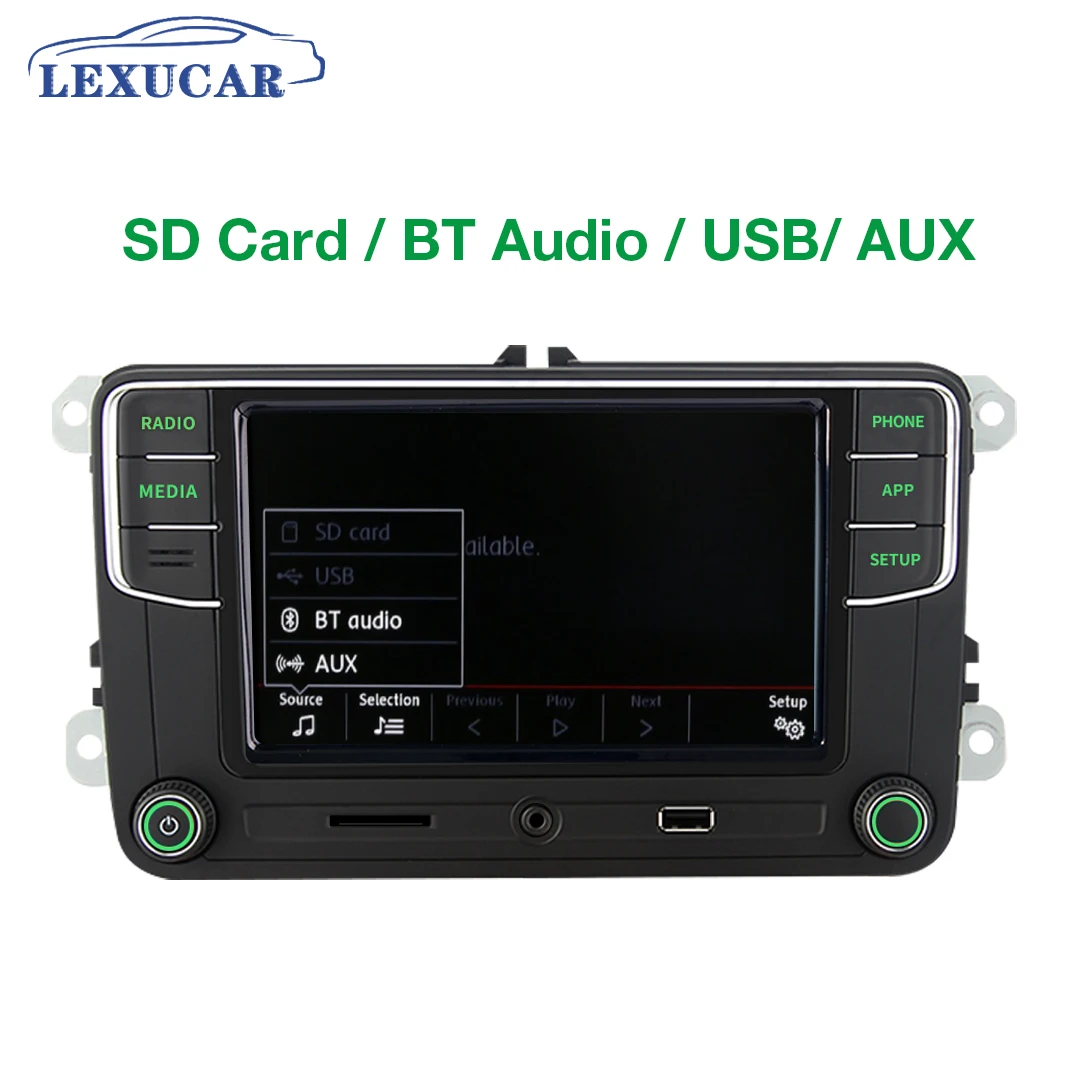 Автомагнитола RCD330 Plus мультимедийная система на Android с Mirrorlink зеленсветильник Том