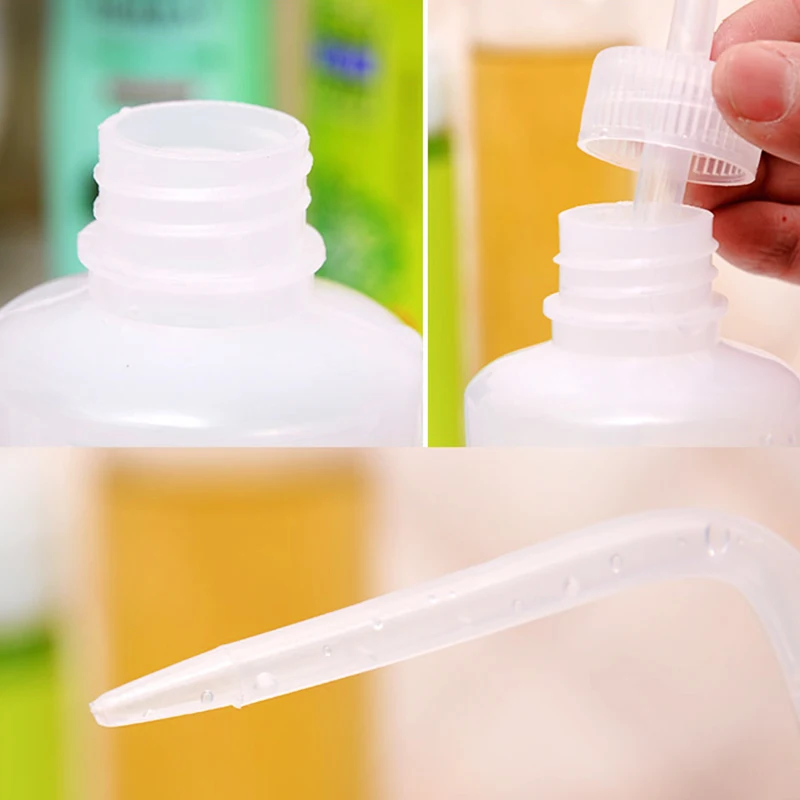 

1 Pcs150/250/500/1000ml Long Curved Meat Transparent Water Bottle Liquid Container Spray Bottle Kettle Watering Laboratory Tools