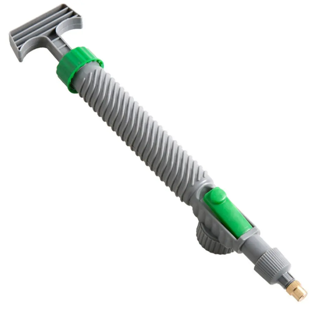 

High Pressure Air Pump Manual Sprayer Adjustable Drink Bottle Spray Head Nozzle With Long Suction Pipe Garden Watering Tool