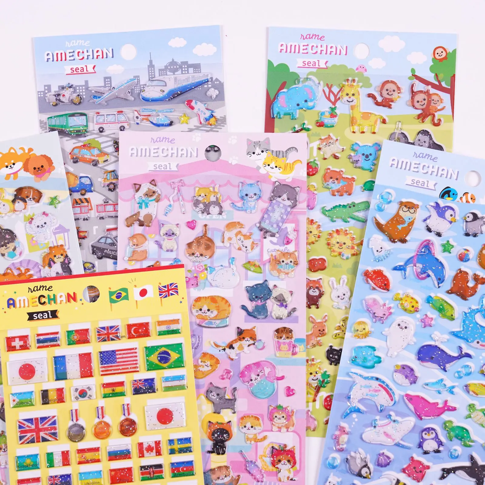 

1 шт. кавайные канцелярские наклейки s милые морские животные нежелательный журнал дневник планировщик Декоративные наклейки для фотографи...