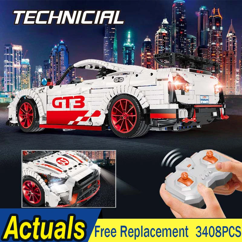 Техническая серия Nismo Nissan GTR GT3 скоростной гоночный спортивный автомобиль набор