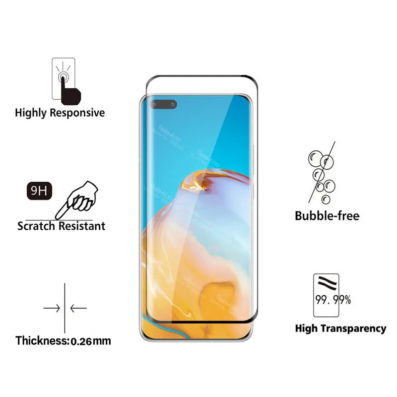 Закаленное стекло для объектива камеры 2 в 1 huawei p40 pro p 40 40pro p40pro Φ 2020 Защитная