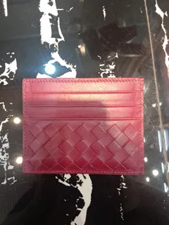 Бордовый Модный чехол для паспорта Porte Carte. Обувь из натуральной кожи. Первый слой высочайшего качества. Сумка для кредитных карт - Цвет: Бордовый