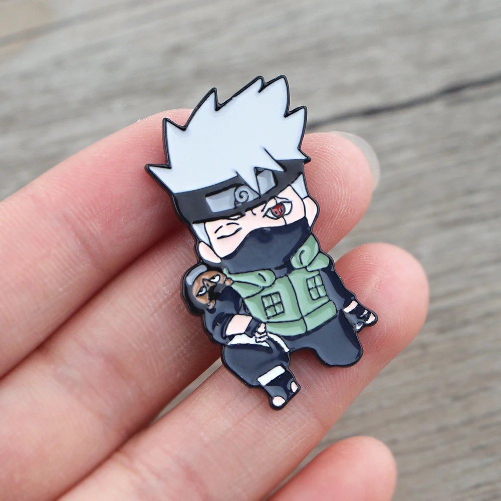 

BG565 Dongmanli Cool Pins Anime Boy Cartoon Badges Fashion Jewelry Brooches Denim Shirt Lapel Pins For Kids Gifts