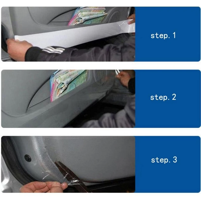 10 см * 300 Автомобильная наклейка бампера капот Защитная пленка для Hyundai Creta ix25 sonata lf