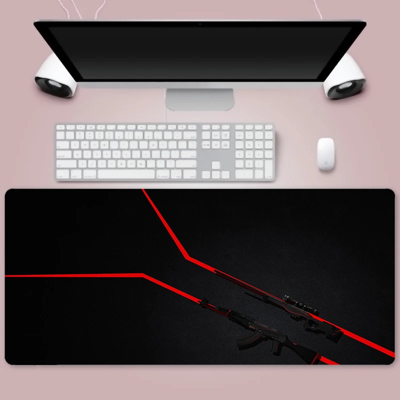 

CSGO Gaming Large Mouse Pad Computer Mousepad Edge Mause Pad Keyboard Desk Mat