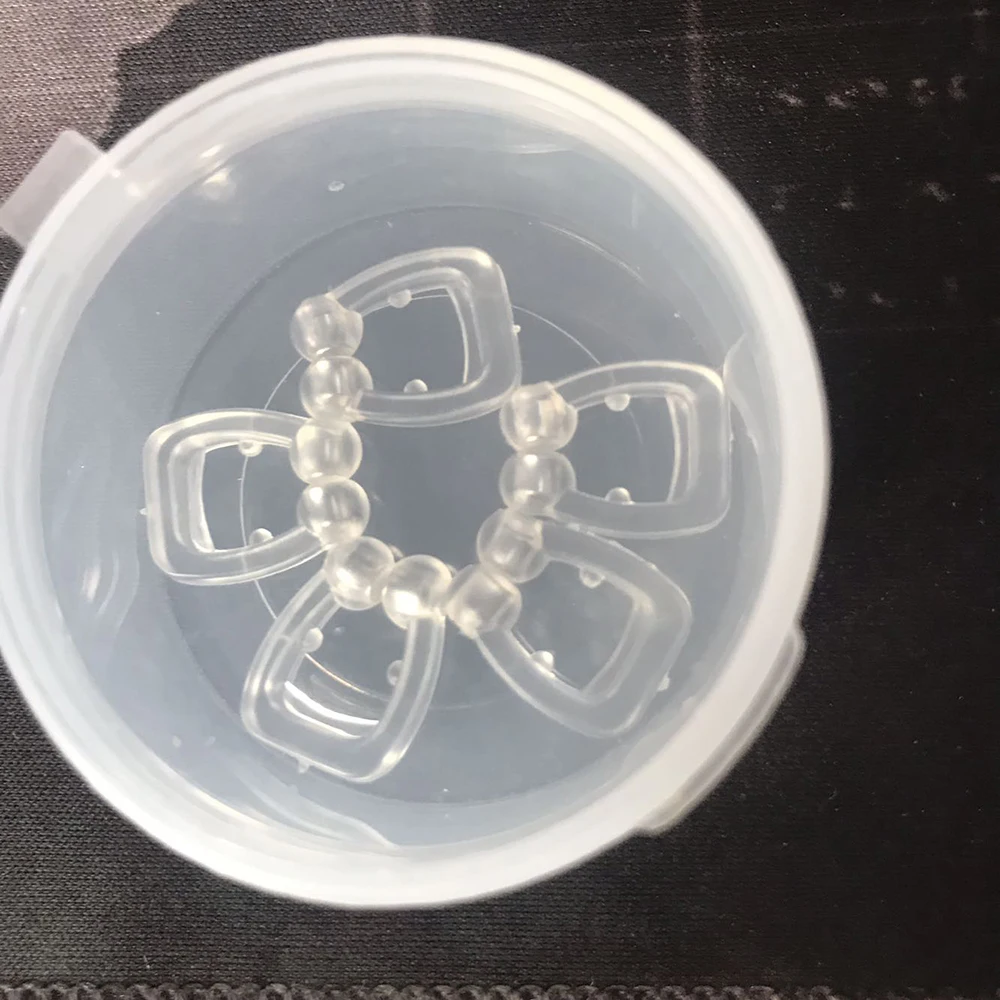 5 шт. мини храп устройство вентиляционный зажим для носа силиконовый Магнитный