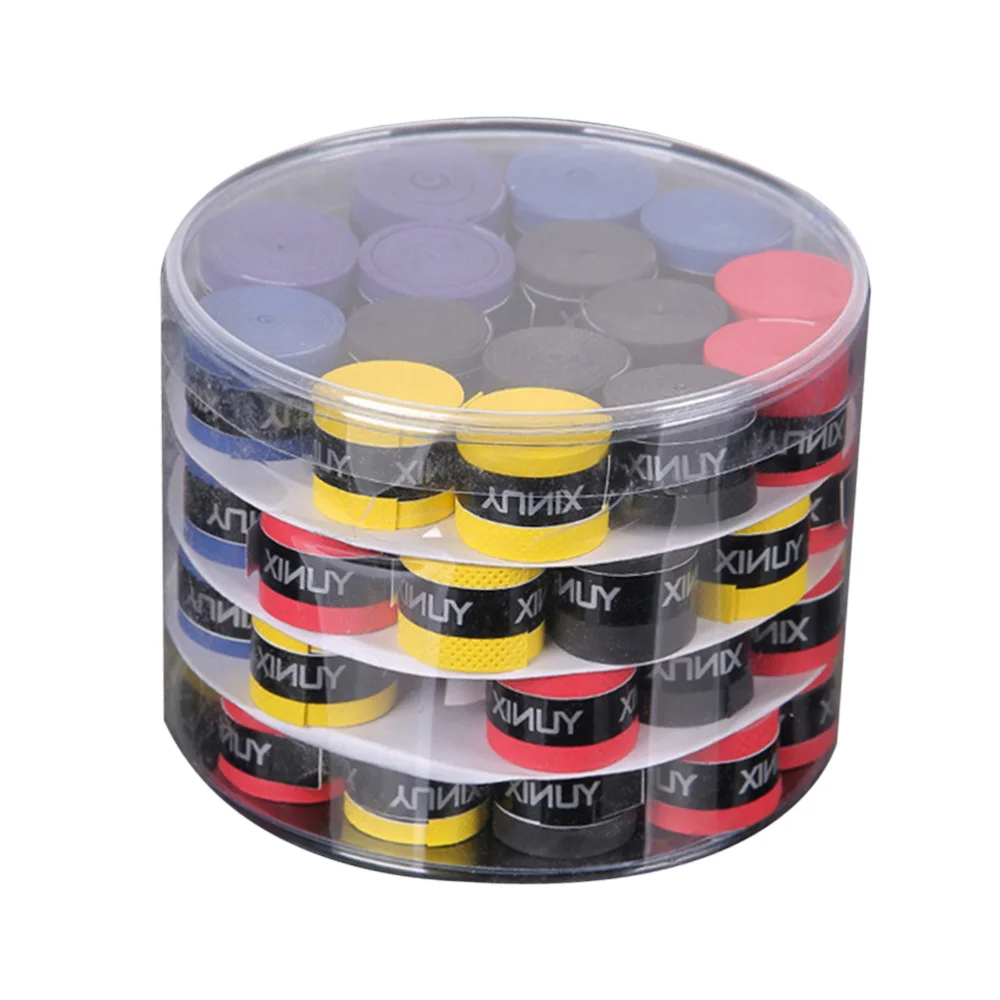 

60 шт., нескользящие повязки на удочку для бадминтона