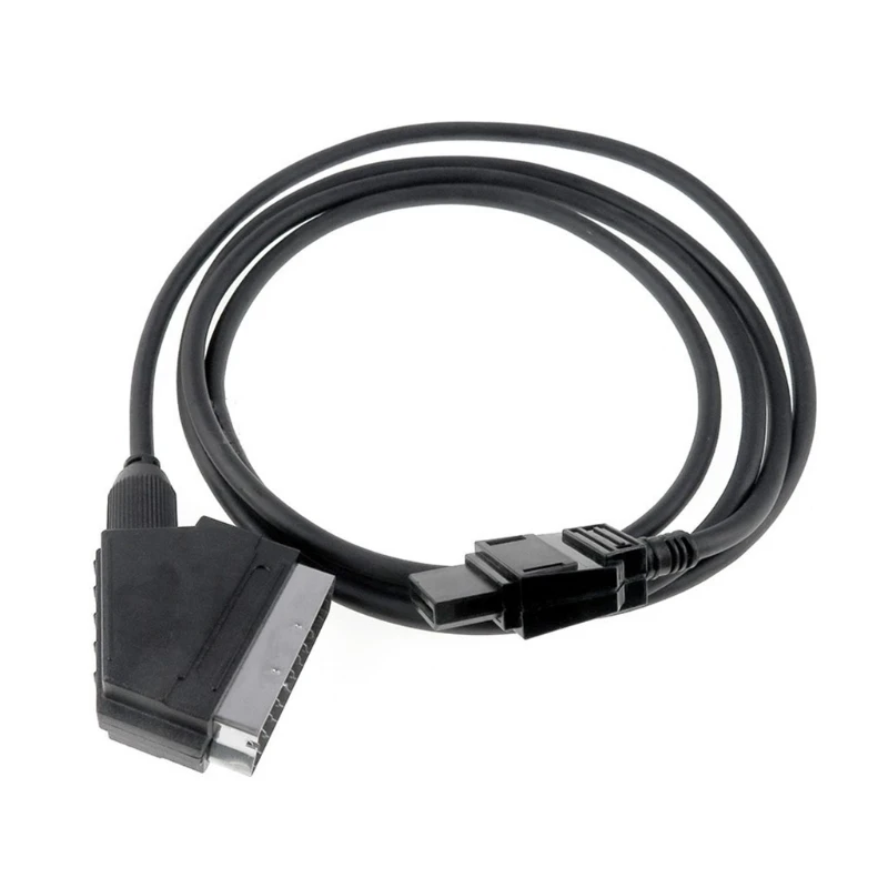

Y1AE 1.8m/3.0m RGB Scart Video AV Cable Connection Cord for NES Console, 5.9FT/9.8FT Length Plug Connecting Wire Connect