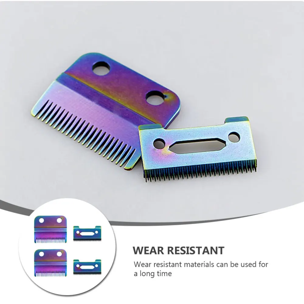 

2 Sets Adjustable Clippers Blades Hair Trimmer Replacement Heads for 8148