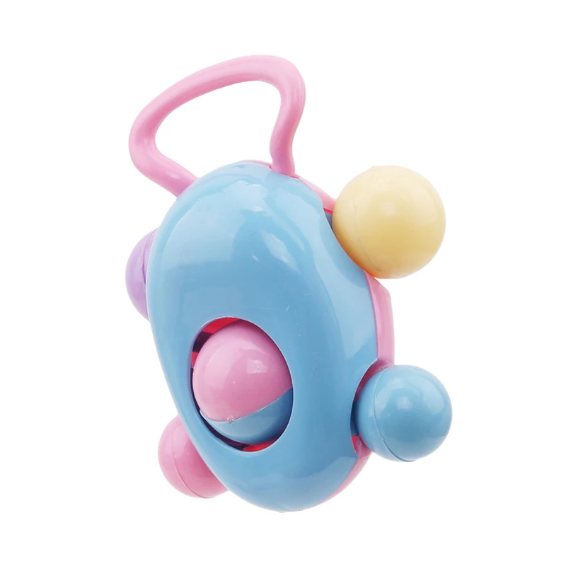 

4pcs Plastic Cute Baby Rattles Cartoon Hand Bell Ring Music Rattles Baby Accessories Newborn Gifts Infant Grasp Training Toys