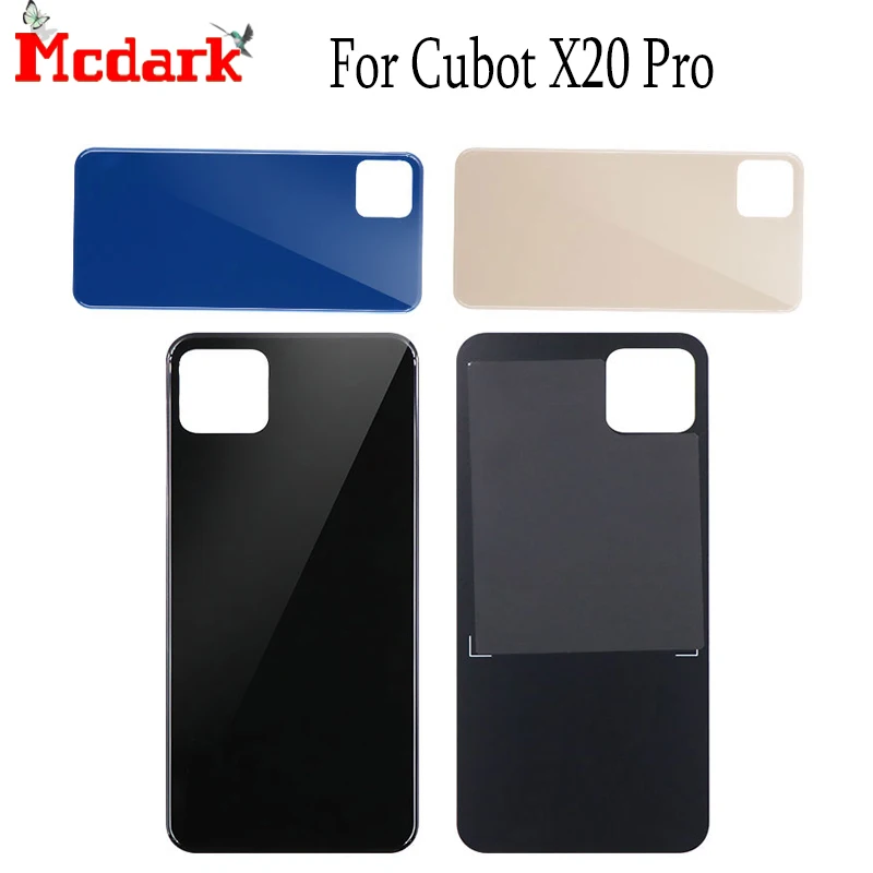Новый стеклянный чехол для батареи Cubot X20 Pro сменная задняя крышка с кнопкой