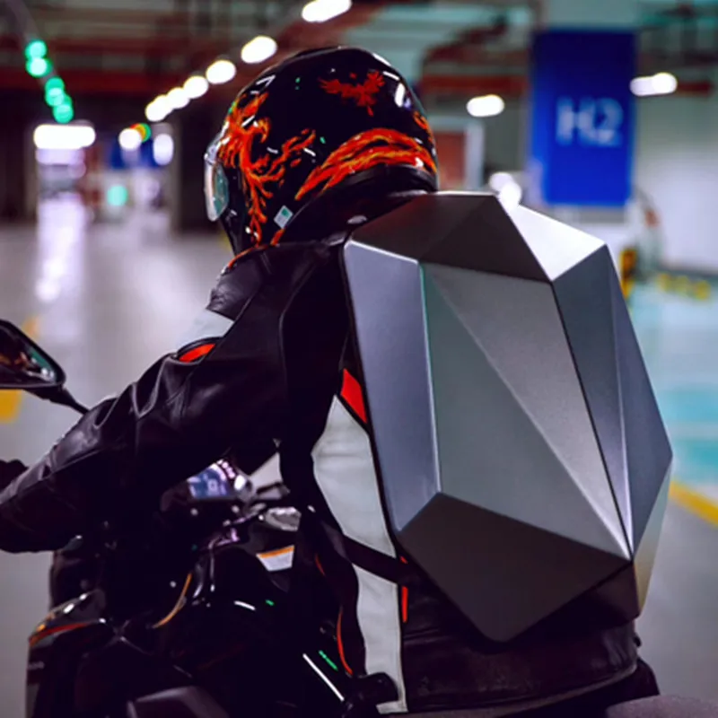 Мотоциклетная сумка на шлем плечо для мотоцикла водонепроницаемый жесткий чехол