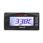 Мини-дисплей KOSO Mini 3 с светодиодный-дисплеем, инструкция по эксплуатации, температура воздуха, время, Вольтметр для гонок и скутера