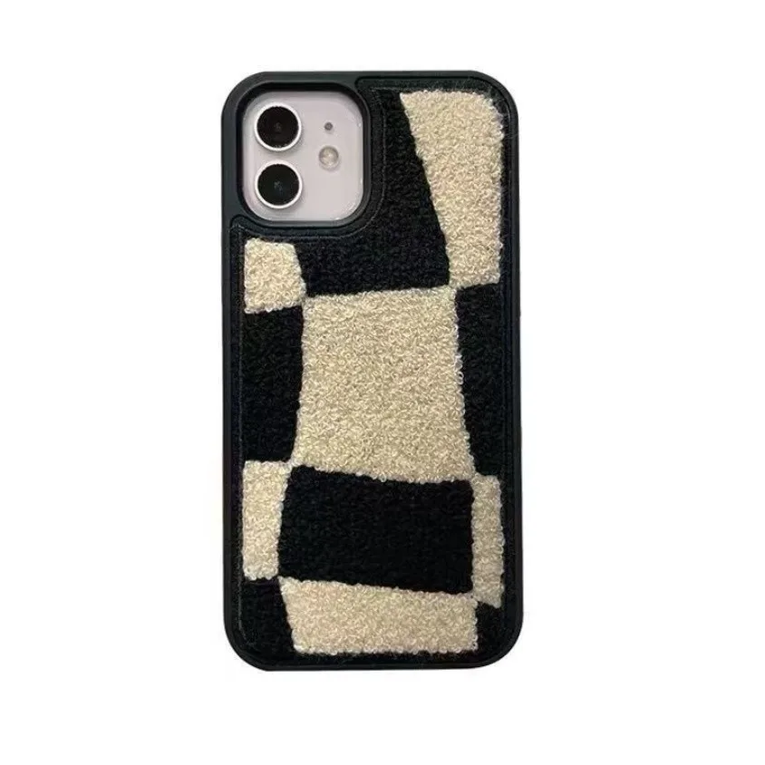 

Модный тканевый чехол с шариками для iPhone 13 12 Pro Max, задняя крышка телефона для 13 12 Mini 11 Pro X XS XR 8 7 Plus SE 2020, чехол