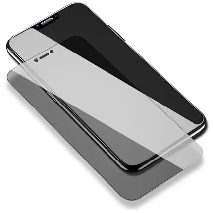 HD полное покрытие защита экрана конфиденциальности для IPhone X XS MAX XR антишпионская