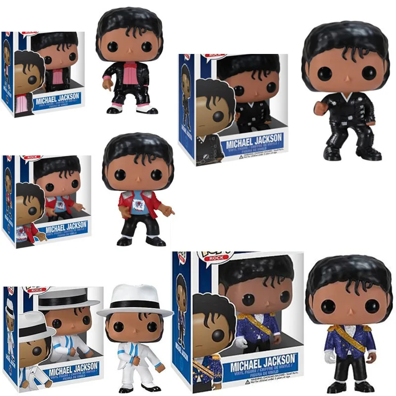 Экшн фигурки из винила FUNKO Michael Jackson BEAT IT BILLIE JEAN BAD коллекционные модели игрушки для