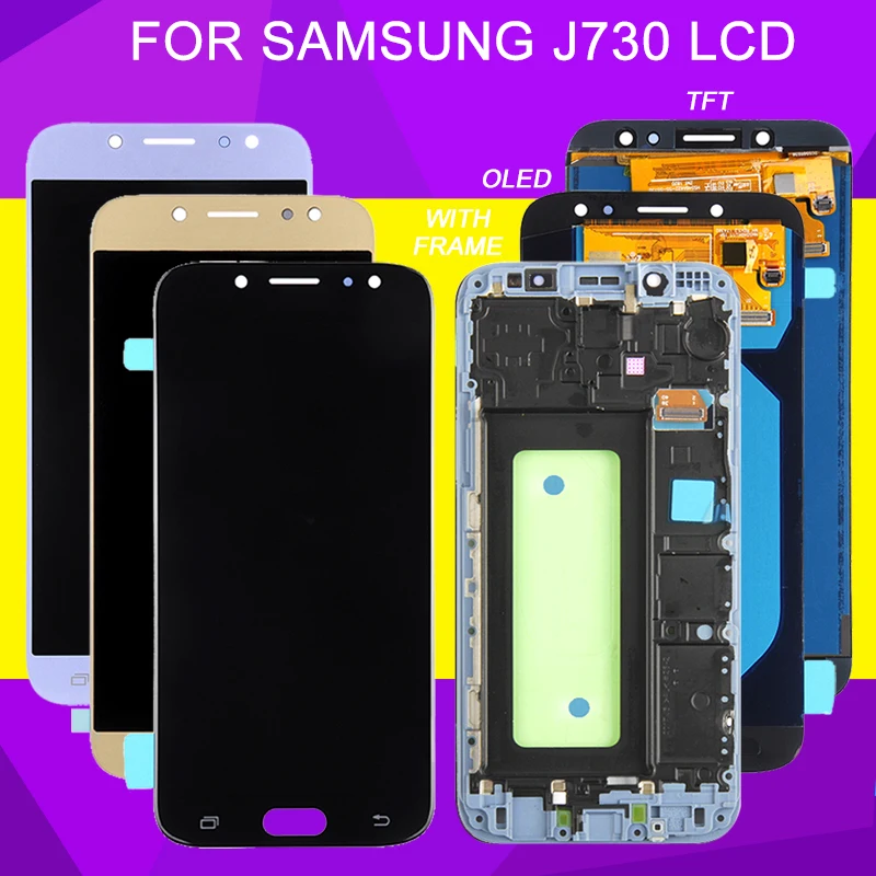 HH Amoled J730 ЖК дисплей для Samsung Galaxy J7 Pro Дисплей с сенсорной панелью Экран планшета