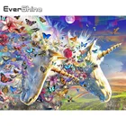 Evershine 5D алмазная вышивка сделай сам, лошади ручная работа, подарок, алмазная живопись, фэнтезийные животные, искусственное хобби