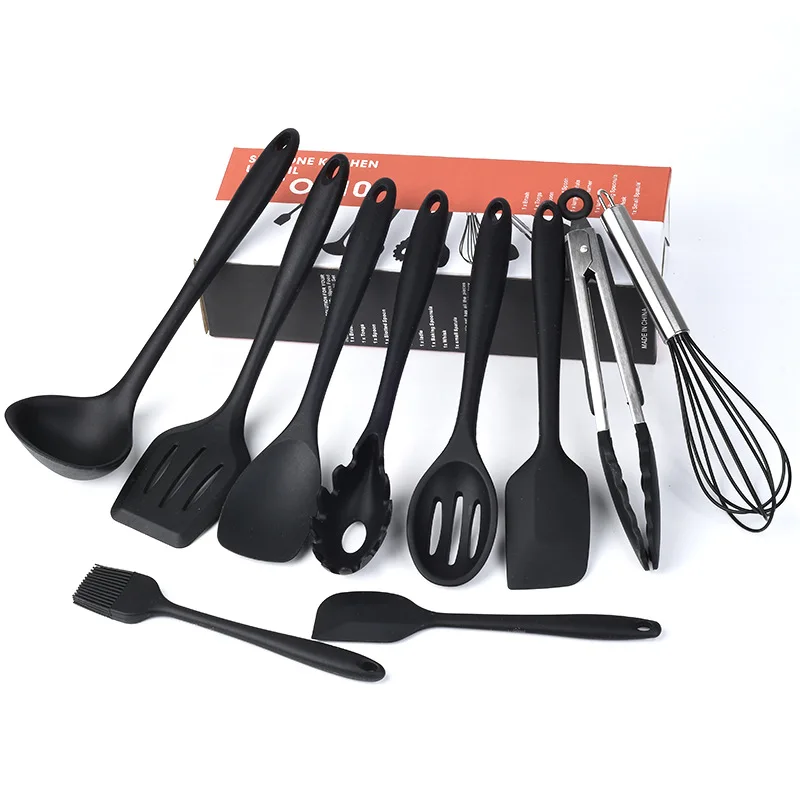

Silicone Camping Cookware Set Non Stick Red Dinner Home Cookware Set High Quality Colourful Tencere Seti Kitchen Wares