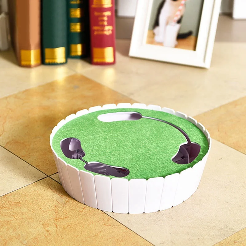 

Pet Cat Interactive Toy Gophers Hunting Game Automatic Turntable Toy Mouse Running Training Tool for Cat Kitten Cat Product