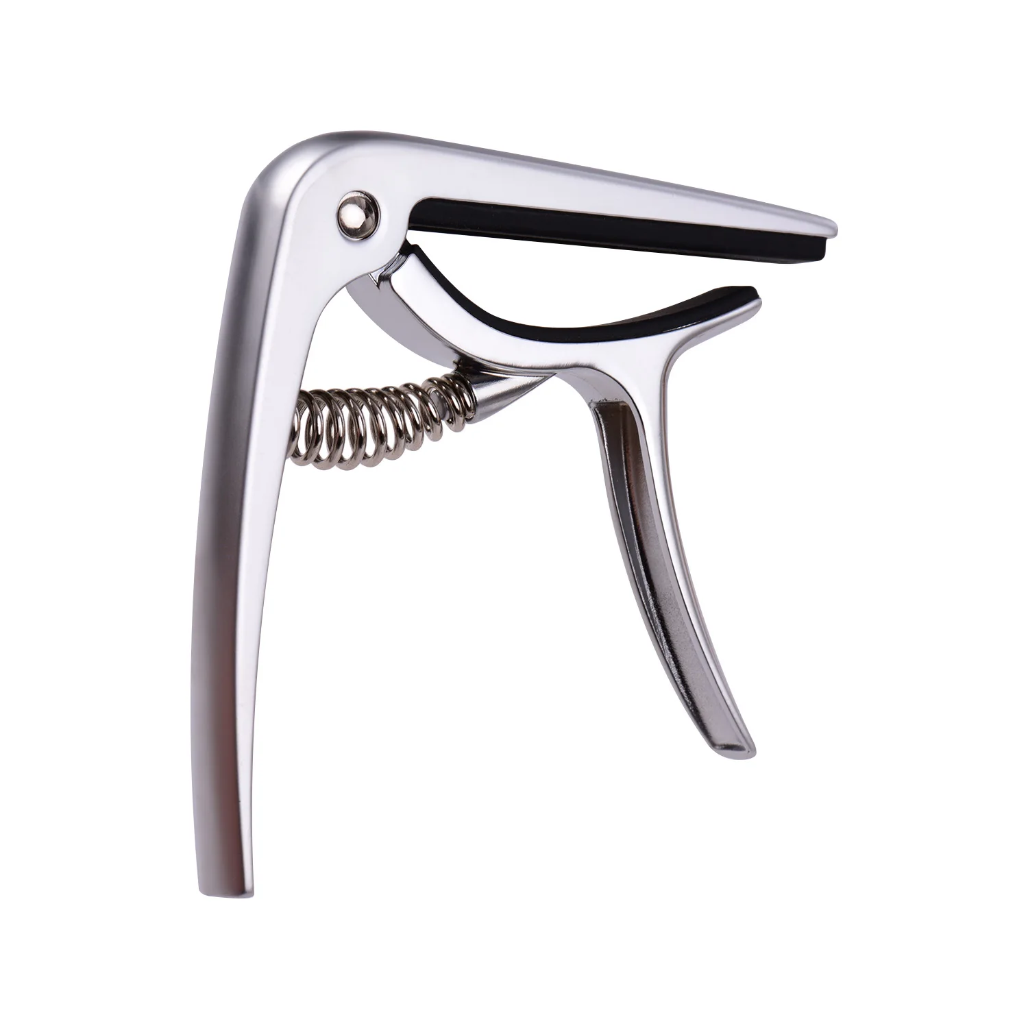 

Portable Guitar Capo Zinc Alloy Capo Tone-Variation Clip Ergonomic Design for Classical Guitars Silver Color