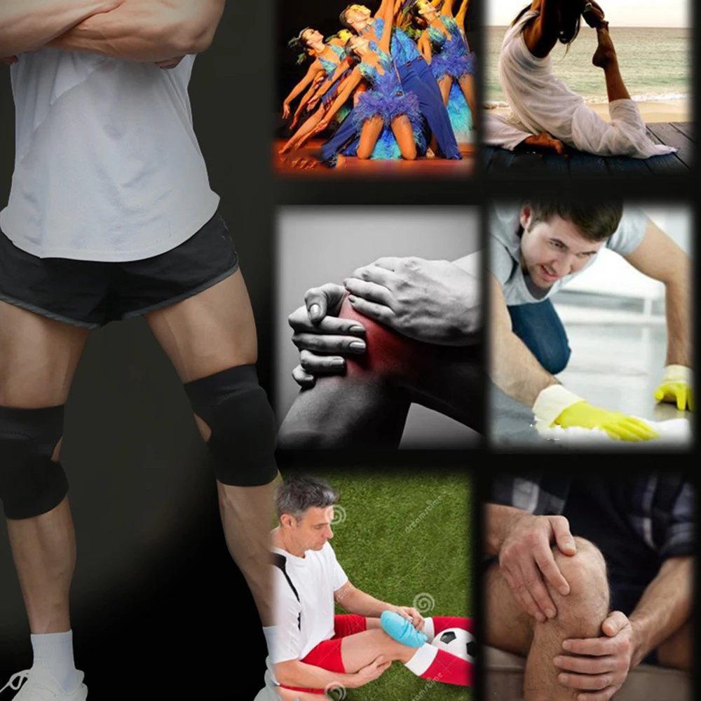 

Warmth Anti-Collision Composite Sponge Dance Knee Sponge Protective Gear Pads Sports Knee Sponge Protector Dancing Knee