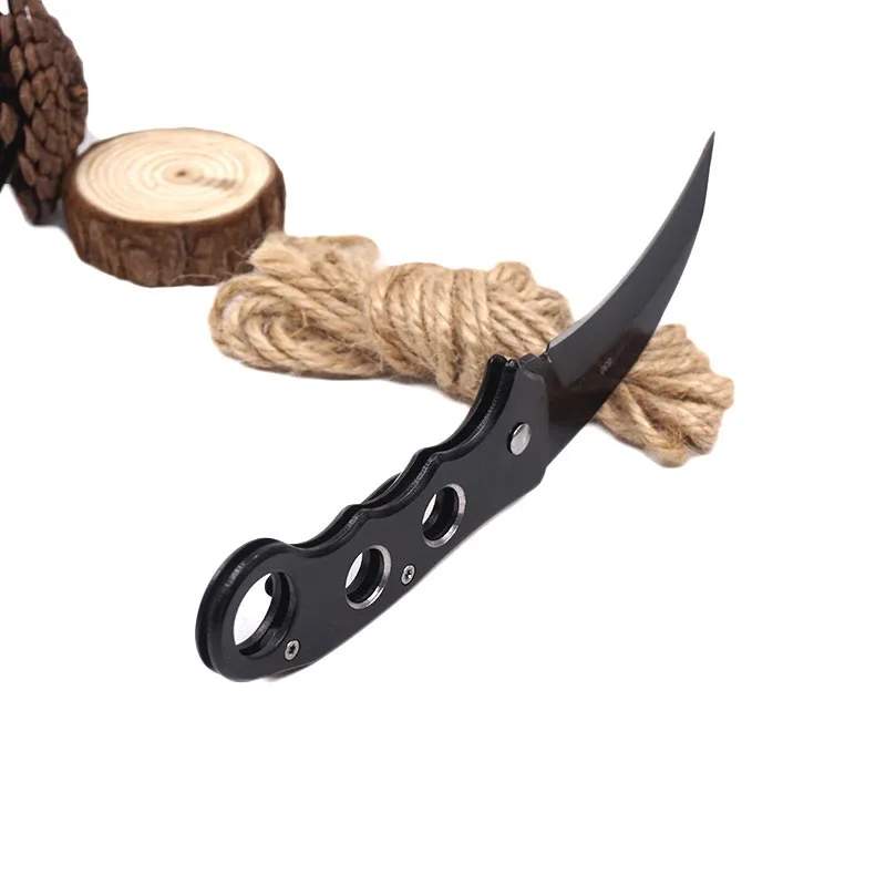 Складной нож для кемпинга охотничий с ручкой из нержавеющей стали ножи