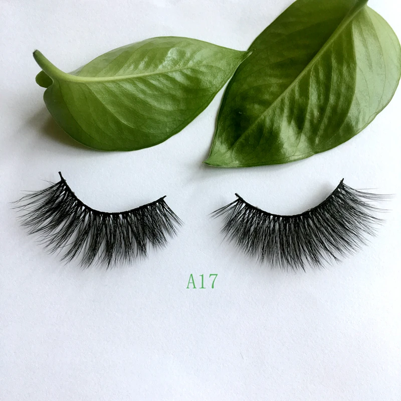 Ресницы натуральные накладные ресницы средней длины легкие многоразовые тонкие