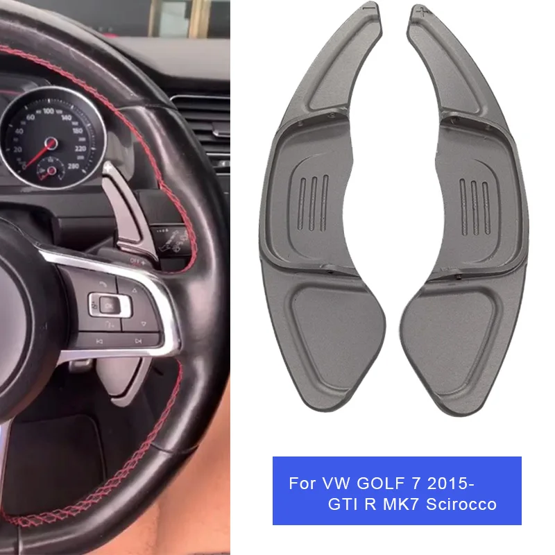 Новый Алюминиевый Рычаг Переключения рулевого колеса удлинители для Volkswagen VW Golf 7