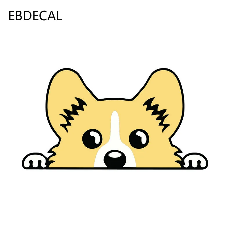Ebdeckle прекрасный Пемброк вельш корги для Авто/бампер/окно/настенные наклейки DIY