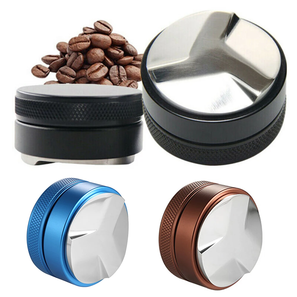 

Distribution Coffee Tamper Tool For Espresso Coffee Kitchen Tool Black
