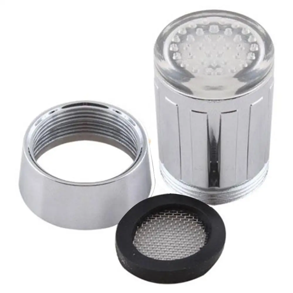 Насадка для душа светодиодный светильник ванной комнаты синее свечение кран