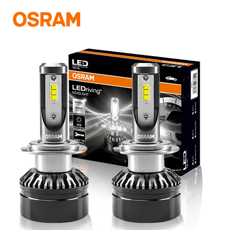 Светодиодные фары OSRAM H7 автомобильные H11 H1 H4 светодиодные лампы HB4 HB3 9005 9006 led 12 В 19