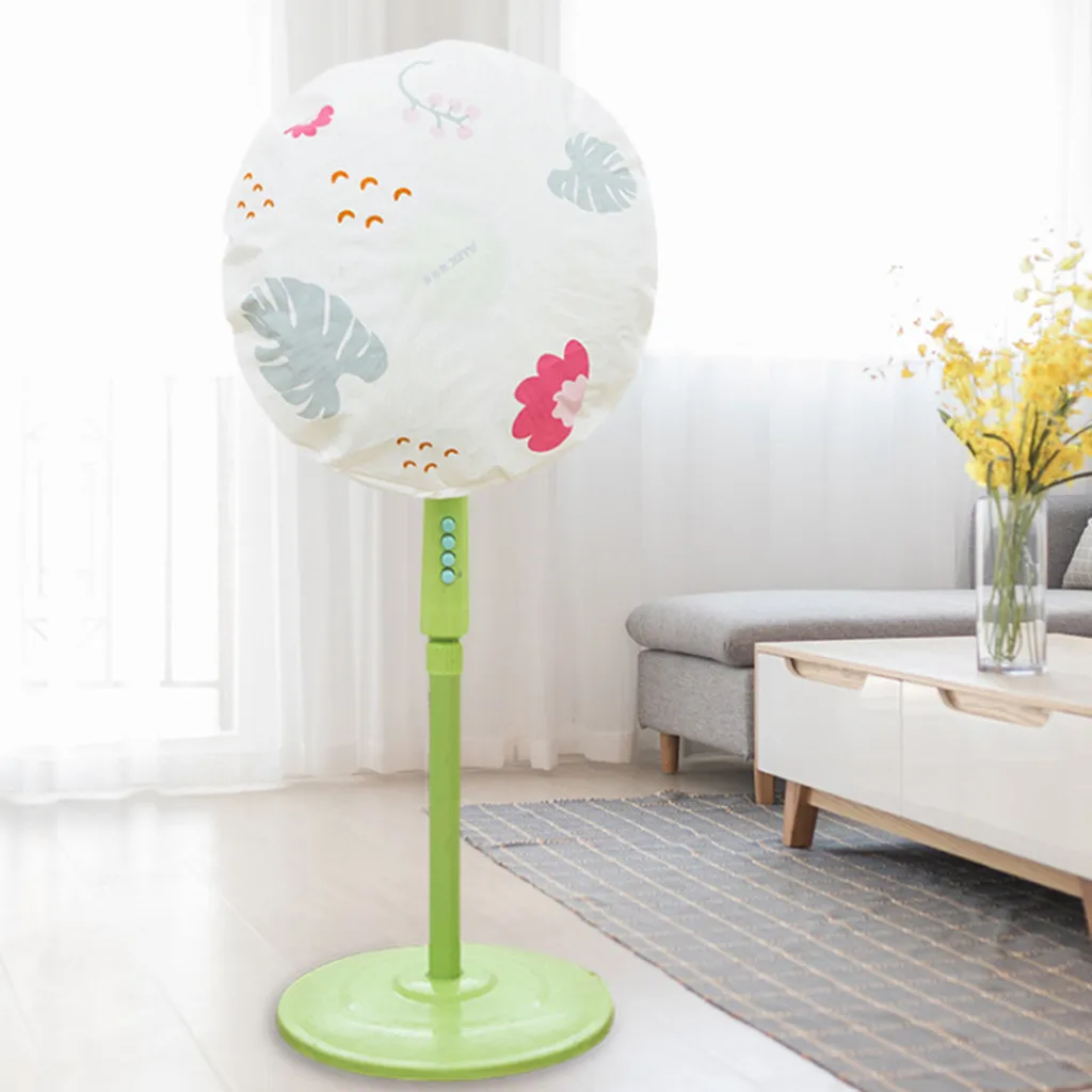 Цветочная мягкая Пылезащитная Крышка для вентилятора круглая - Цена: 221,30 руб.