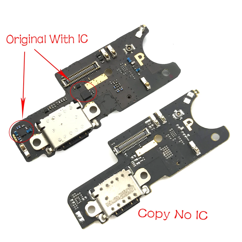 Puerto de carga USB para Xiaomi Pocophone F1 / Poco F1, Cable flexible, placa de conector, piezas de reparaci&oacute;n, nuevo y Original-1