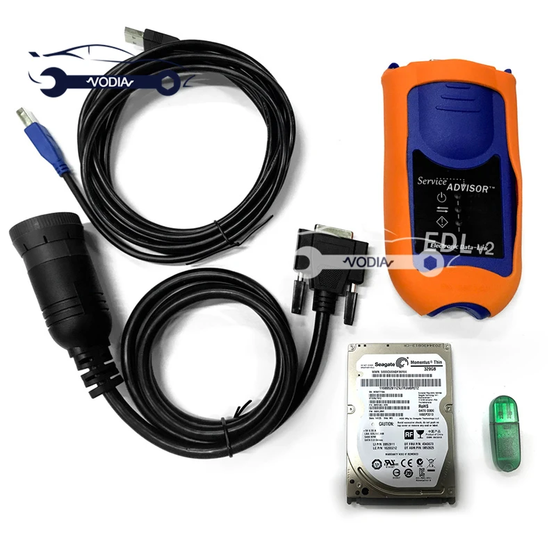 Инструмент для диагностики сельскохозяйственной техники jd EDL V2 Service Adviser Electronic Date