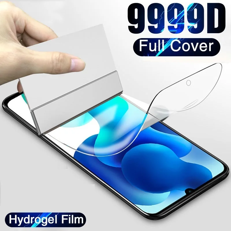 

For Oppo Realme C21 Hydrogel Film RealmeC21 RMX3201 Realmy Realmi C 21 Curved Cover Protective Screen Protector Not Glass